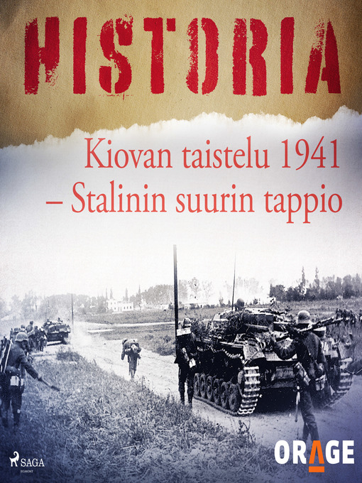 Title details for Kiovan taistelu 1941 – Stalinin suurin tappio by Orage - Wait list